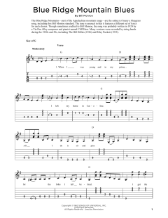 Blue Ridge Mountain Blues von Bill Monroe (Download) 