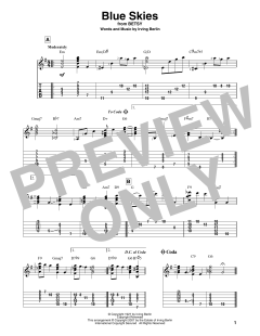 Blue Skies von Irving Berlin (Download) 