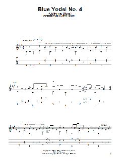 Blue Yodel No. 4 von Jimmie Rodgers (Download) 