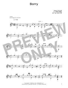 Borry von Henry Purcell (Download) 