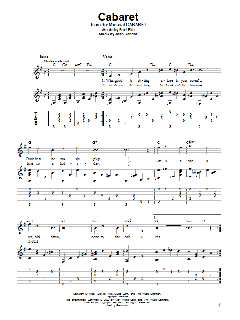 Cabaret von Fred Ebb (Download) 