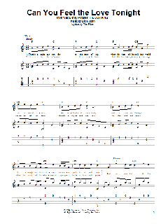 Can You Feel The Love Tonight von Elton John (Download) 