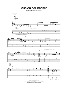 Cancion Del Mariachi von Cesar Rosas (Download) 