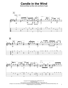 Candle In The Wind von Elton John (Download) 