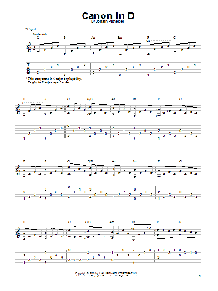 Canon In D von Johann Pachelbel (Download) 