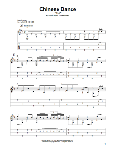 Chinese Dance von Peter Iljitsch Tschaikowsky (Download) 