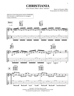 Christiania von Dominic Miller (Download) 