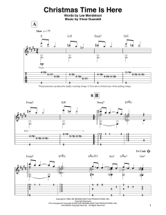 Christmas Time Is Here von Lee Mendelson (Download) 