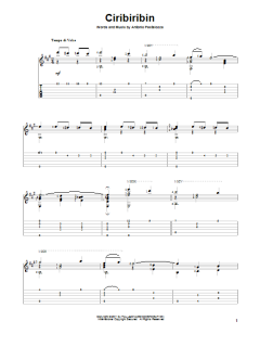 Ciribiribin von Antonio Pestalozza (Download) 