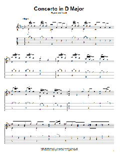 Concerto In D Major von Antonio Vivaldi (Download) 