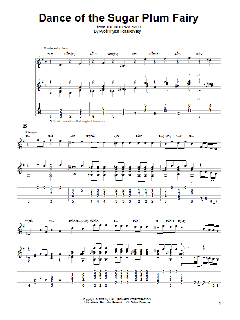 Dance Of The Sugar Plum Fairy von Peter Iljitsch Tschaikowsky (Download) 