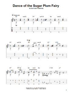 Dance Of The Sugar Plum Fairy von Peter Iljitsch Tschaikowsky (Download) 