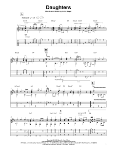 Daughters von John Mayer (Download) 