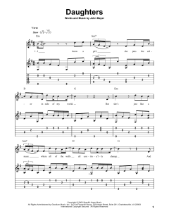 Daughters von John Mayer (Download) 