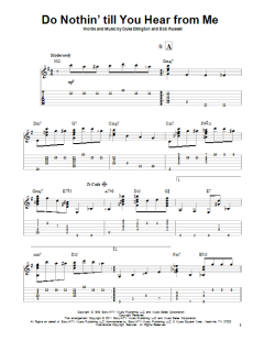 Do Nothin' Till You Hear From Me von Duke Ellington (Download) 