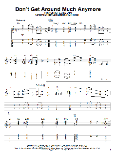 Don't Get Around Much Anymore von Duke Ellington (Download) 