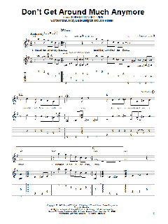 Don't Get Around Much Anymore von Duke Ellington (Download) 