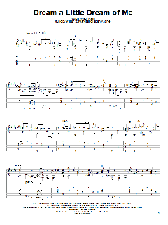 Dream A Little Dream Of Me von Gus Kahn (Download) 