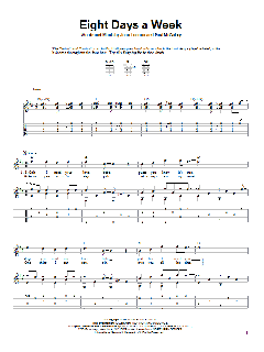 Eight Days A Week von The Beatles (Download) 