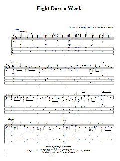 Eight Days A Week von The Beatles (Download) 