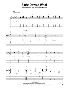 Eight Days A Week von John Lennon (Download) 