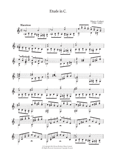 Etude In C von Mauro Giuliani (Download) 