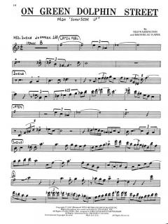 Improvised Tenor Saxophone Solos von Sonny Stitt 