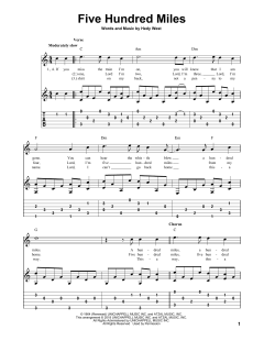 Five Hundred Miles von Peter, Paul & Mary (Download) 