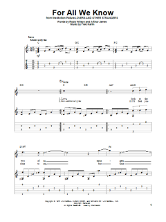 For All We Know von The Carpenters (Download) 