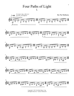 Four Paths Of Light von Pat Metheny (Download) 
