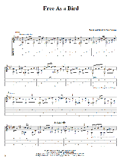 Free As A Bird von The Beatles (Download) 