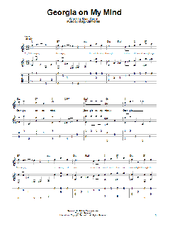 Georgia On My Mind von Ray Charles (Download) 