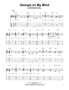 Georgia On My Mind von Ray Charles (Download) 