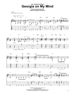 Georgia On My Mind von Ray Charles (Download) 