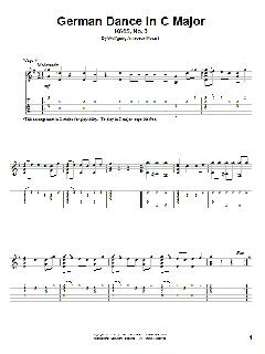 German Dance In C Major, K605, No. 3 von Wolfgang Amadeus Mozart (Download) 