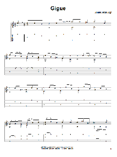 Gigue von Johann Anton Logy (Download) 