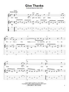 Give Thanks von Henry Smith (Download) 