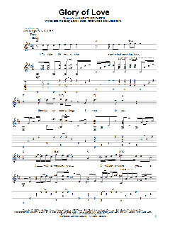 Glory Of Love von David Foster (Download) 