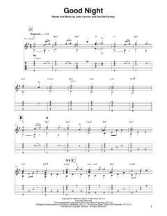 Good Night von The Beatles (Download) 