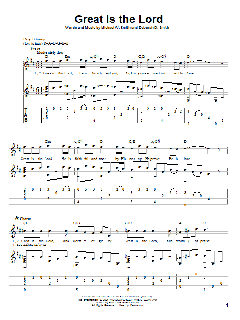 Great Is The Lord von Michael W. Smith (Download) 