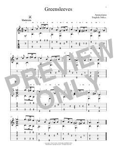 Greensleeves von Traditional English (Download) 