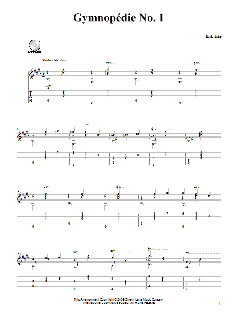 Gymnopedie No. 1 von Erik Satie (Download) 