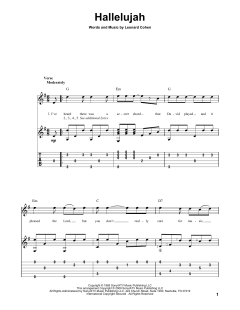 Hallelujah von Leonard Cohen (Download) 