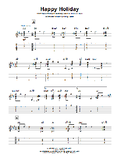 Happy Holiday von Irving Berlin (Download) 