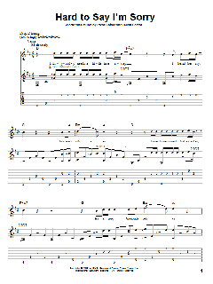 Hard To Say I'm Sorry von Chicago (Download) 