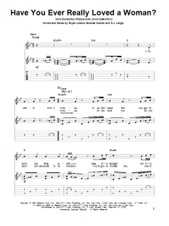 Have You Ever Really Loved A Woman? von Bryan Adams (Download) 