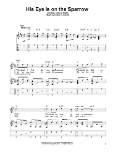 His Eye Is On The Sparrow von Mahalia Jackson (Download) 