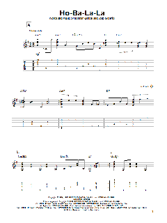 Ho-Ba-La-La von Norman Gimbel (Download) 