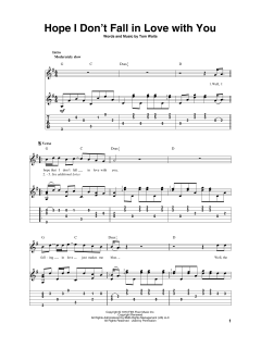 Hope I Don't Fall In Love With You von Tom Waits (Download) 