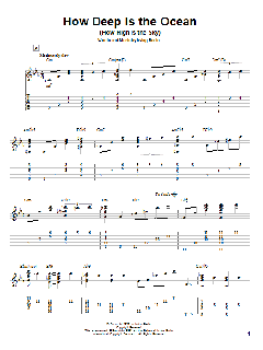 How Deep Is The Ocean von Ben Webster (Download) 